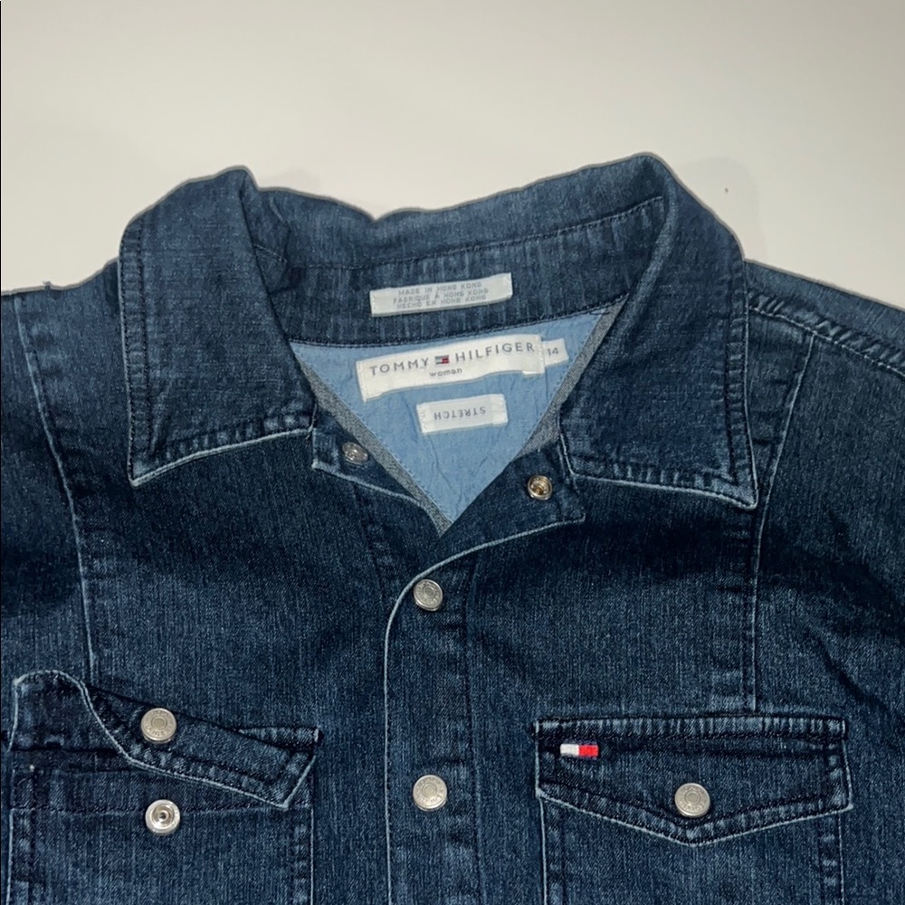 Tommy Hilfiger Denim Dress - Dark Blue